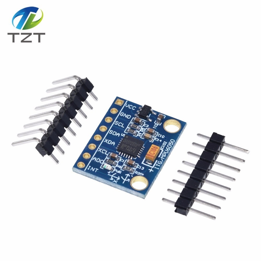 【happy one】IIC I2C MPU-6050 MPU6050 3 Axis Analog Gyroscope + 3 Axis Module For Arduino With Pins 3-5V DC. 
