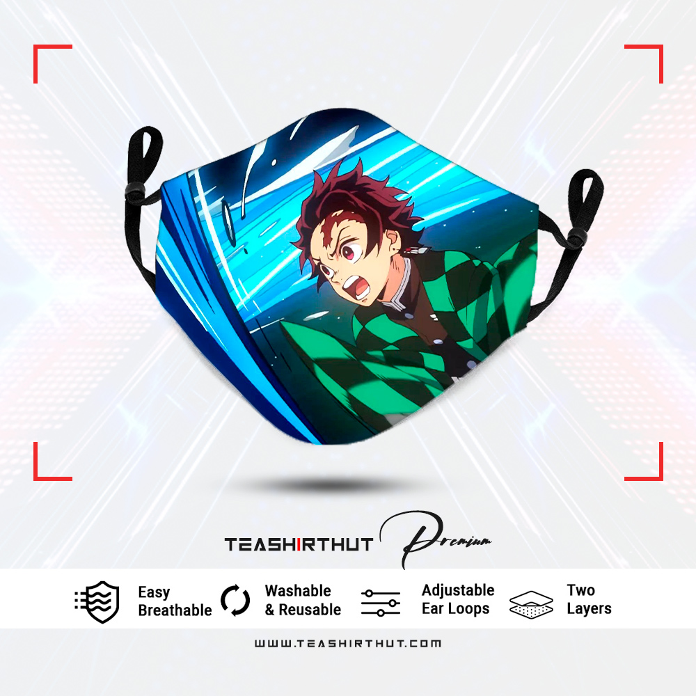 Demon Slayer Exclusive Anime Design Edition Facemask