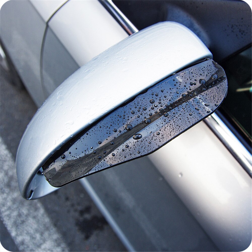 2Pcs Universal Car Rearview Mirror Rain Eyebrow Auto Car Rear View Side Rain Shield Snow Sun Visor Shade Protector Accesso. 