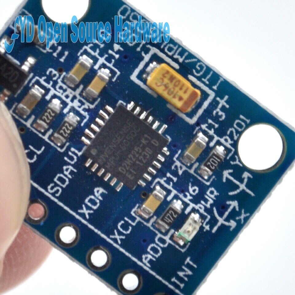【happy one】GY-521 MPU-6050 MPU6050 Sensor Module 3 Axis Gyroscope Sensor Module Module for arduino MPU GY521. 