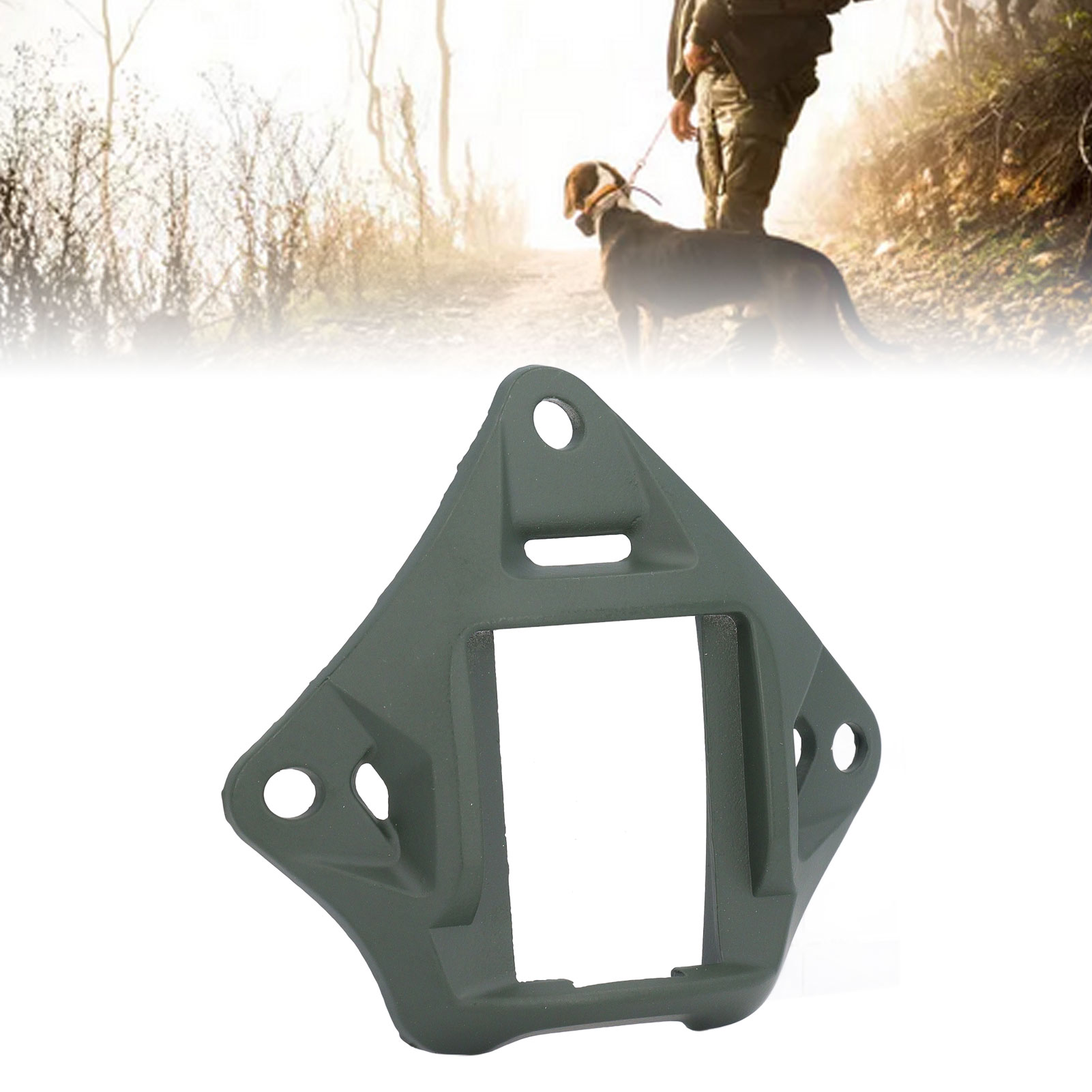 Helmet accessories helmet nvg mount bracket helmet nvg base sports helmet nvg mount helmet NVG Mount Shroud Aluminum Alloy Universal Helmet NVG Mount Base Adapter Mounting Bracket for AF for FAST Helmets. 