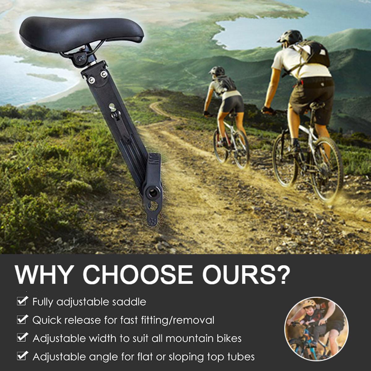 Front mounted child bike seat Kids Saddle Bicycle Bike Front Seat