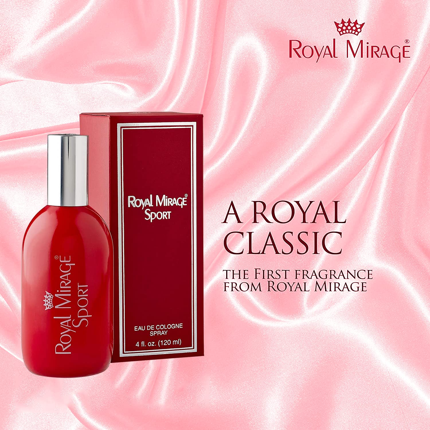 Buy Royal Mirage Eau De Cologne Sport Perfume Spray For Men 120ml Online at  Low Prices in India - Amazon.in
