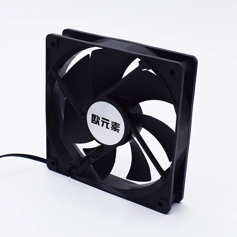 12V 80mm 90mm 120mm Silent PC Fans For Computer PC Case GPU CPU Cooler Radiator Cooling Quiet Computer Fan. 