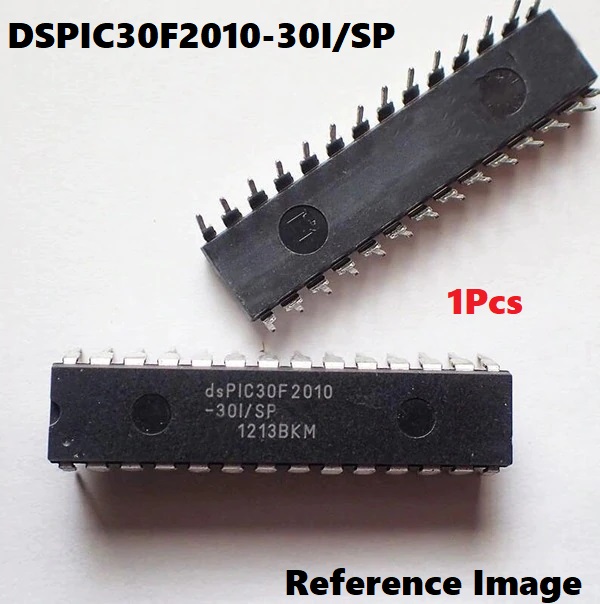 PIC30F2010 IC DSPIC30F2010 PIC30F2010 30F2010 30I/SP DIP-28 Pin Leads Digital Controller IC. 
