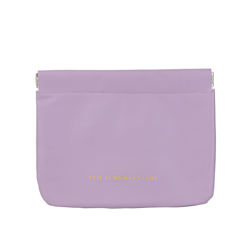 Data cable storage bag, automatic closing, lipstick envelope, wired headphones, pocket power charger, portable storage
