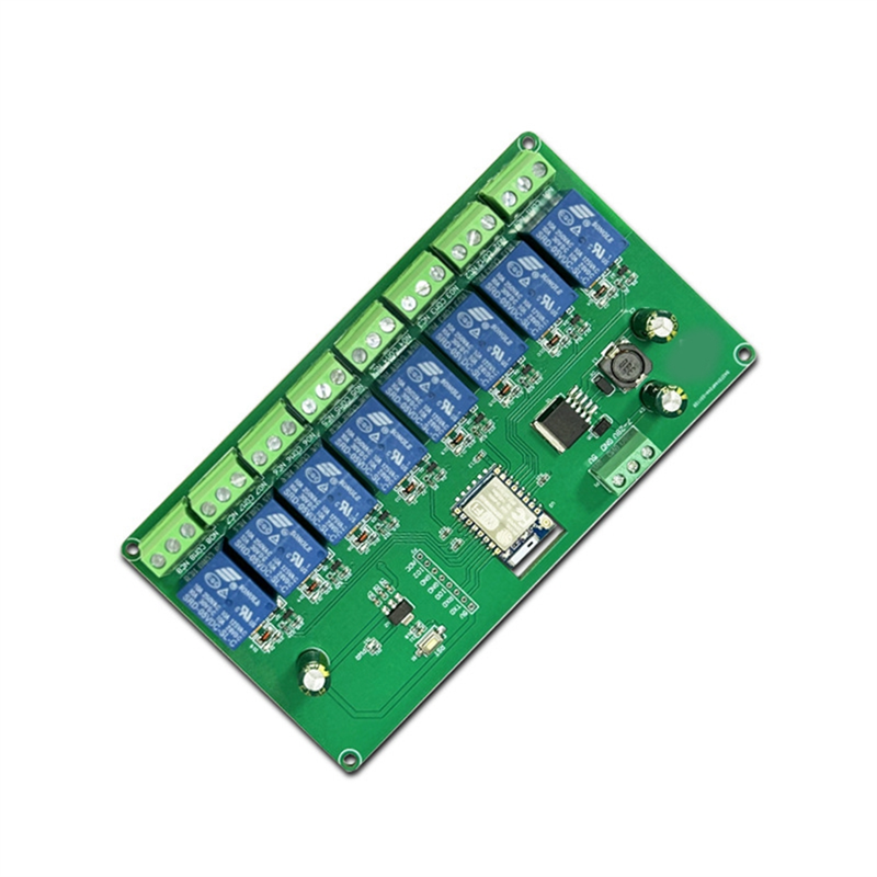 Relay Module ESP-07 8 Way 5V/7-28V Power Supply Development Board. 
