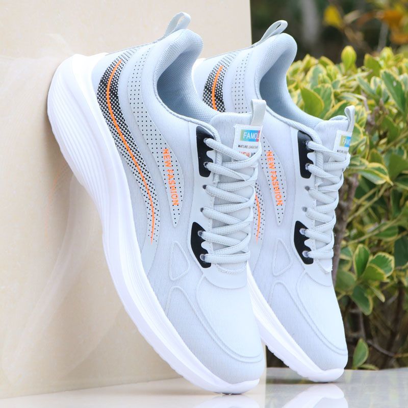 Summer Shoes Men's Ultra-Light Running Shoes Thin Men's Shoes 2024 White  Sports Casual Shoes Breathable Deodorant Men's Shoes | Daraz.com.bd
