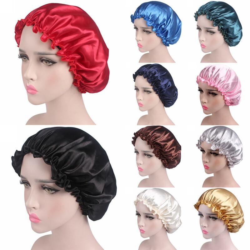 BestGO】Sleep Cap Hair Bonnet Hat Head 
