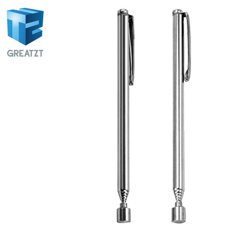 GREATZT Mini Portable Telescopic Magnetic Magnet Pen Handy Tool Capacity For Picking Up Nut Bolt Extendable Pickup Rod Stick