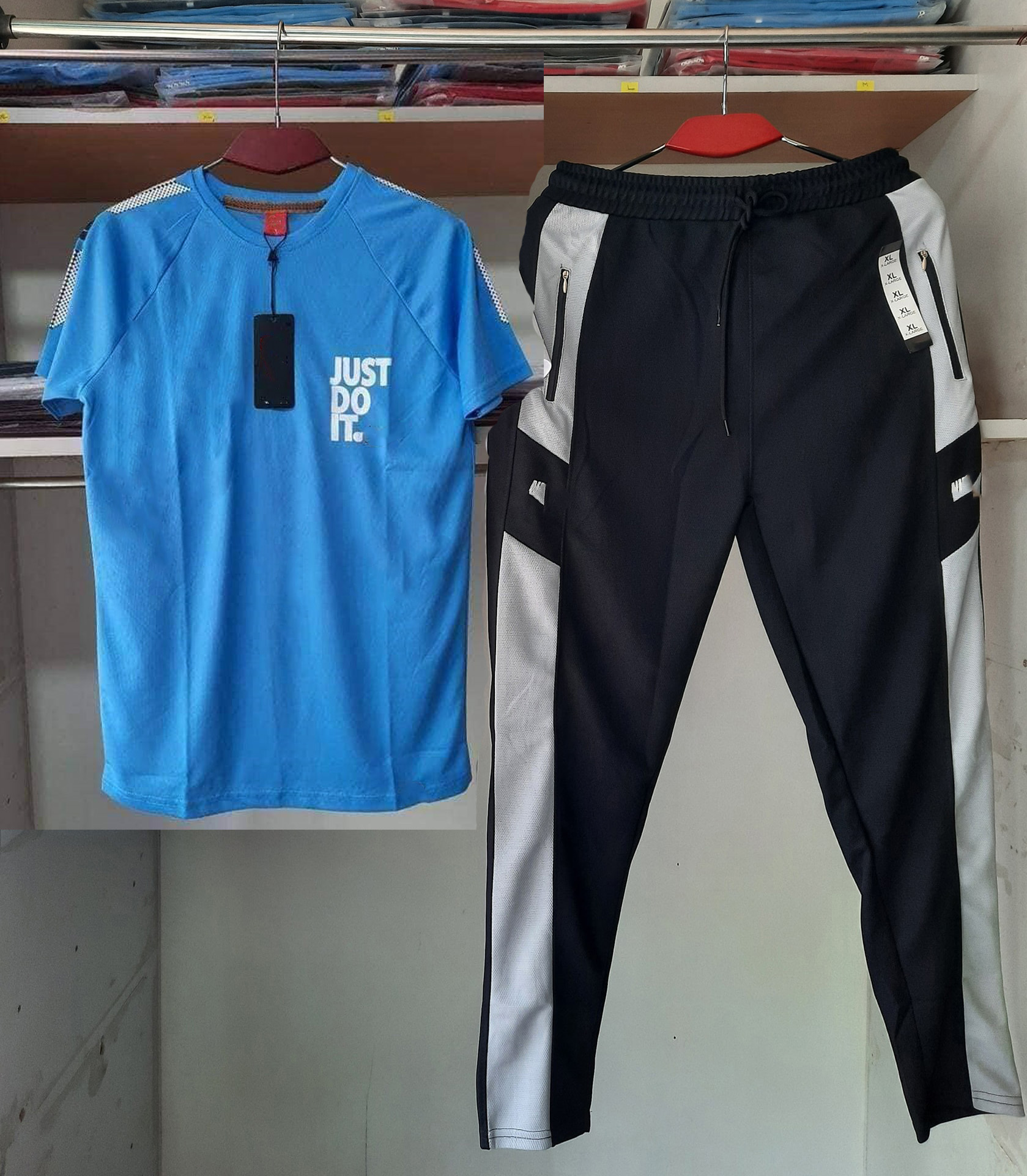 Combo Set - T-Shirt and Trouser Set  For Men