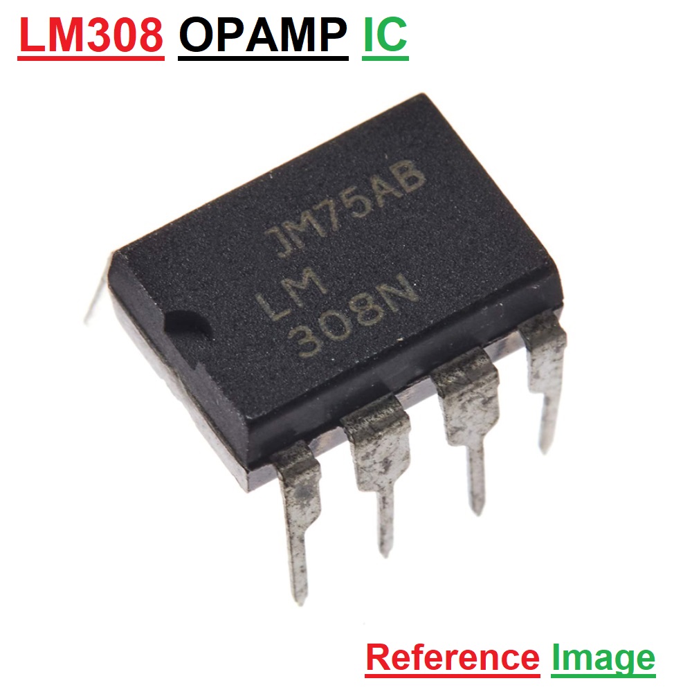 LM308 LM308P LM308N Operational Amplifier IC OPAMP Low Power Dual Operational Amplifiers LM 308 DIP 8 Pin Chip IC Electrical Circuitry & Parts. 