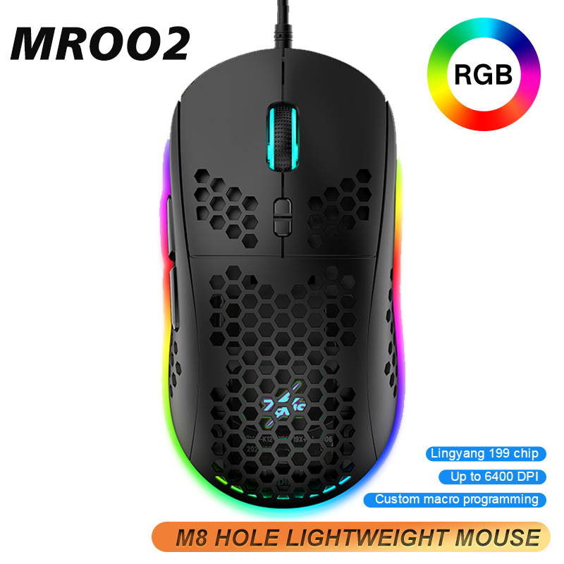Zeus X Gundam Astray Redframe Replaceable Casing RGB LED Wired Gaming mouse-2Casings(GD-003). 