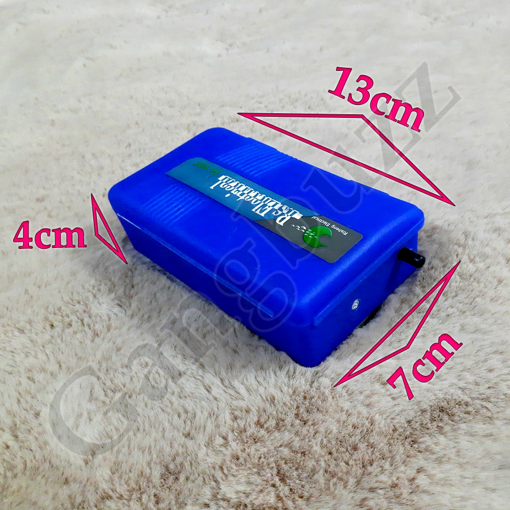 Battery Powered Aquarium Air Pump - RS Electrical (R-101) Single Output - High-Quality Aquarium Portable Battery Air Pump | Keep Your Aquarium Oxygenated While There Is No Electricity |. 