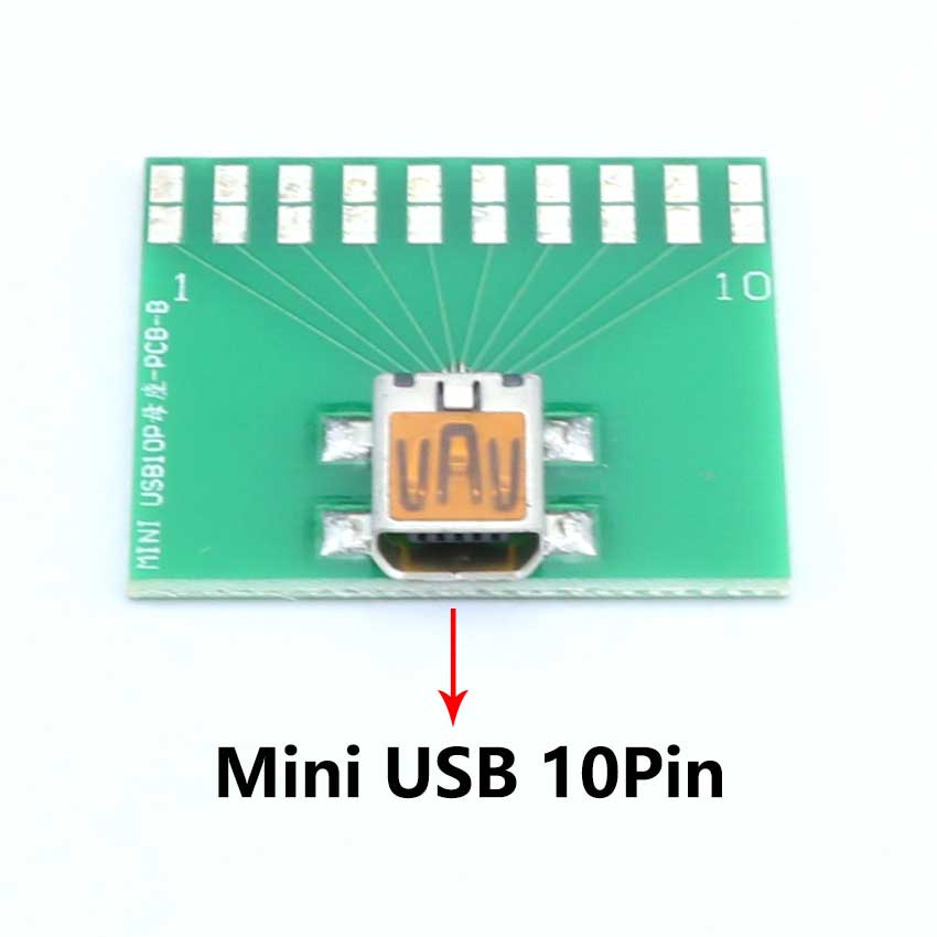 1PCS For iPhone 5 5S 6 Type-C HDMI USB 2.0 3.0 Micro Mini USB Female Connector to DIP Converter Adapter Breakout Board. 