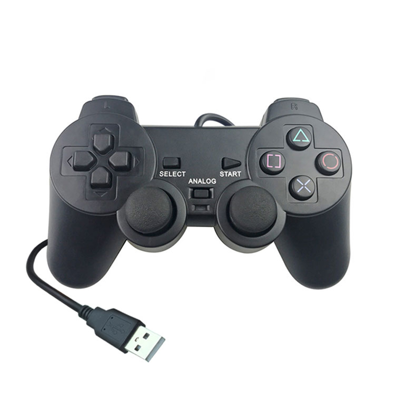 Joystick Brain Laptop 8/Win1n7/WinnXP/Wi Game Controller Wired USB for Wi0 Suitable for Electric Black Game Controller
