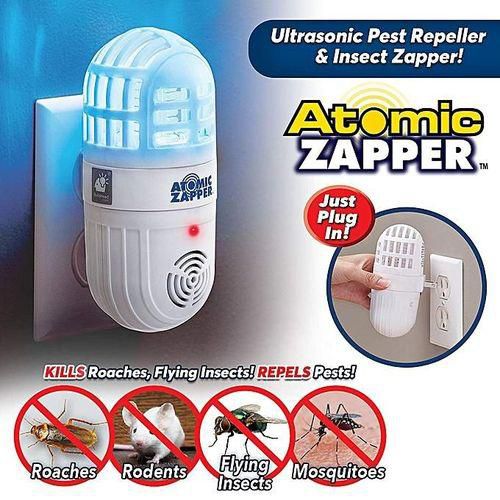 Atomic Zapper Mosquito Killer Ultrasonic Pest Repeller