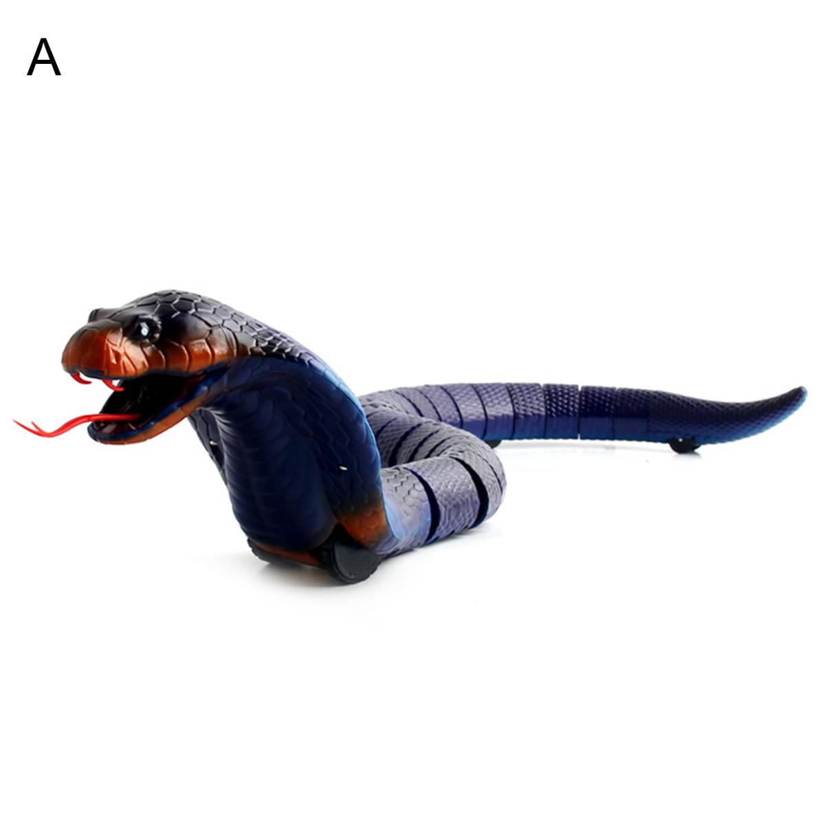 Infrared Remote Control Simulation Snake Realistic Modeling Animal Spoof Toy