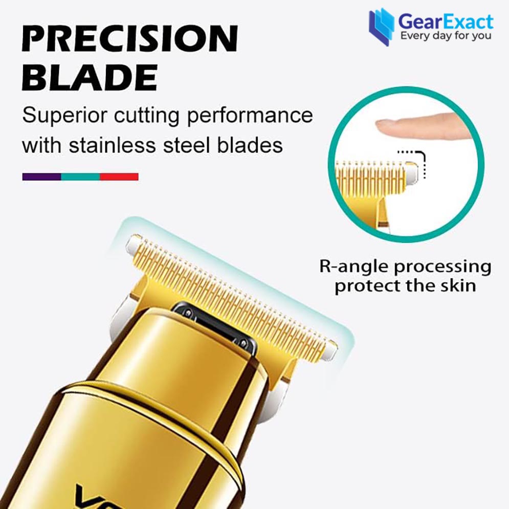VGR V-947 Cord Cordless Hair Clipper and Beard Trimmer for Men. 