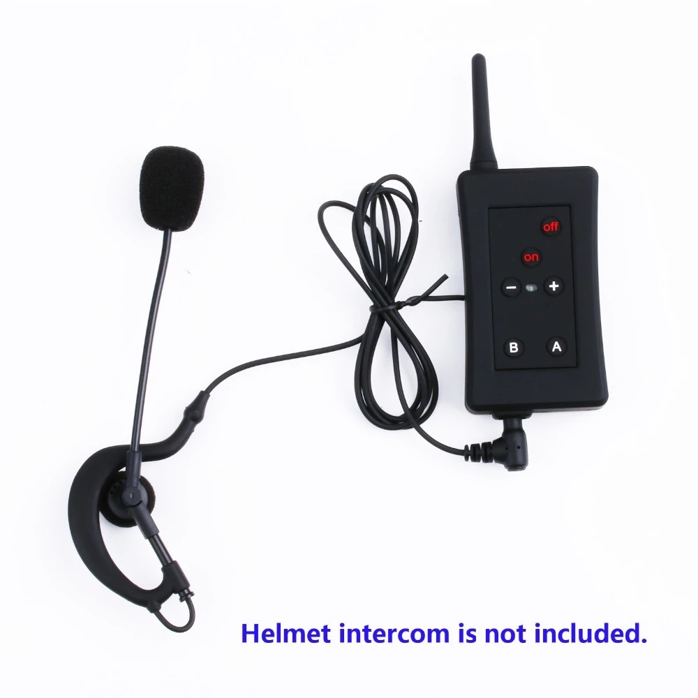 Full Duplex Two-way Football Coach Judger Arbitro Earpiece Soccer Referee Communication Headset For V6 V4 FBIM Helmet Heads. 