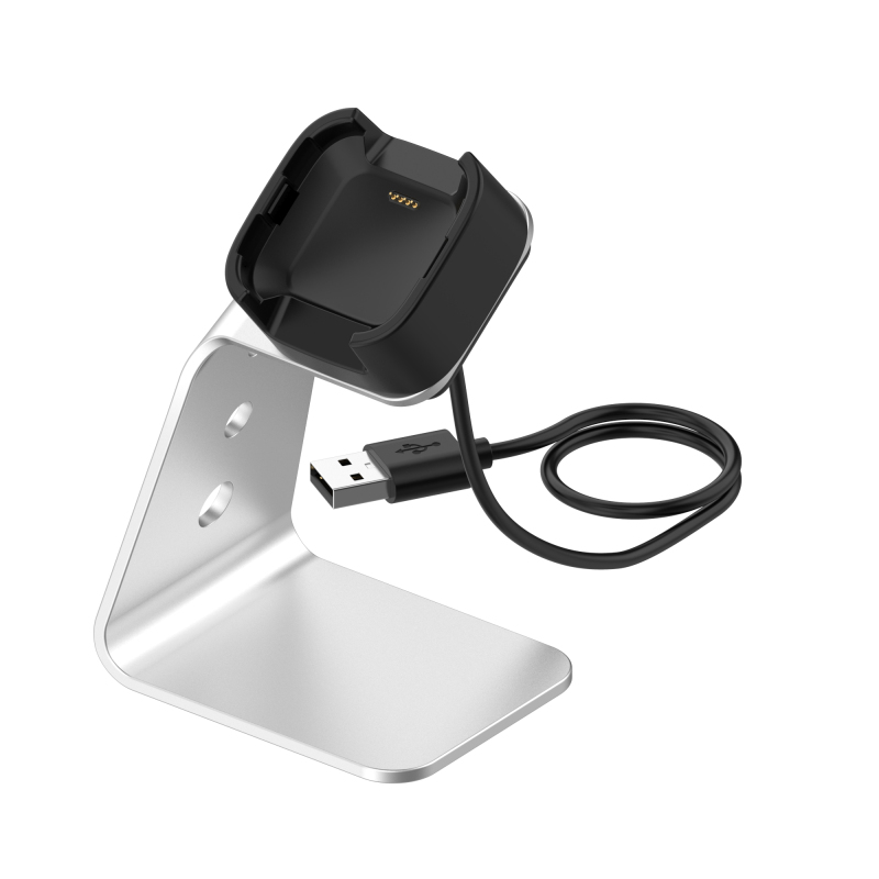 Aluminum Alloy USB Charging Dock Stand Station Wireless Charger