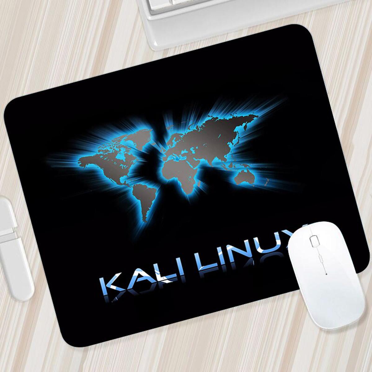 Mouse Pad Kali Linux Keyboard Mat Desk Durable Desktop Mousepad Rubber Gaming Small Gamers Decoracion Gamer PC Computer Mausepad. 