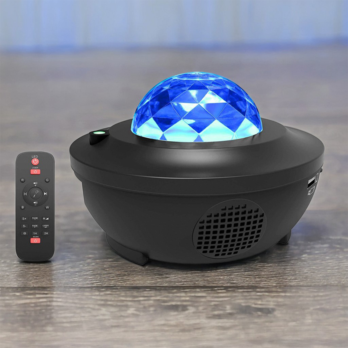 Galaxy Projector Star Starry Sky LED Night Light Projector Bluetooth Speaker Bedroom Lamp Universal Mini LED Lights Projector Light. 