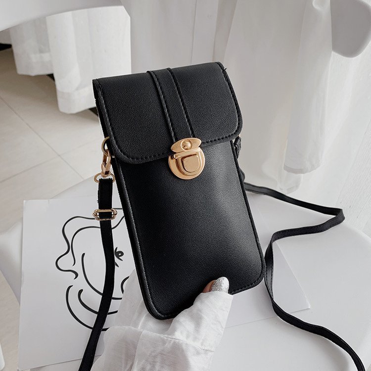 Fashion Touchable PU Leather Change Bag / Cute Crossbody bag for Touches Screen Mobile Phone / Sunmmer Travel Handb. 