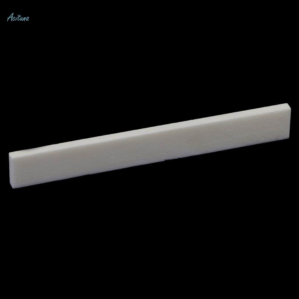 30X 6 String Acoustic Guitar Bone Bridge Saddle for Guitar Parts