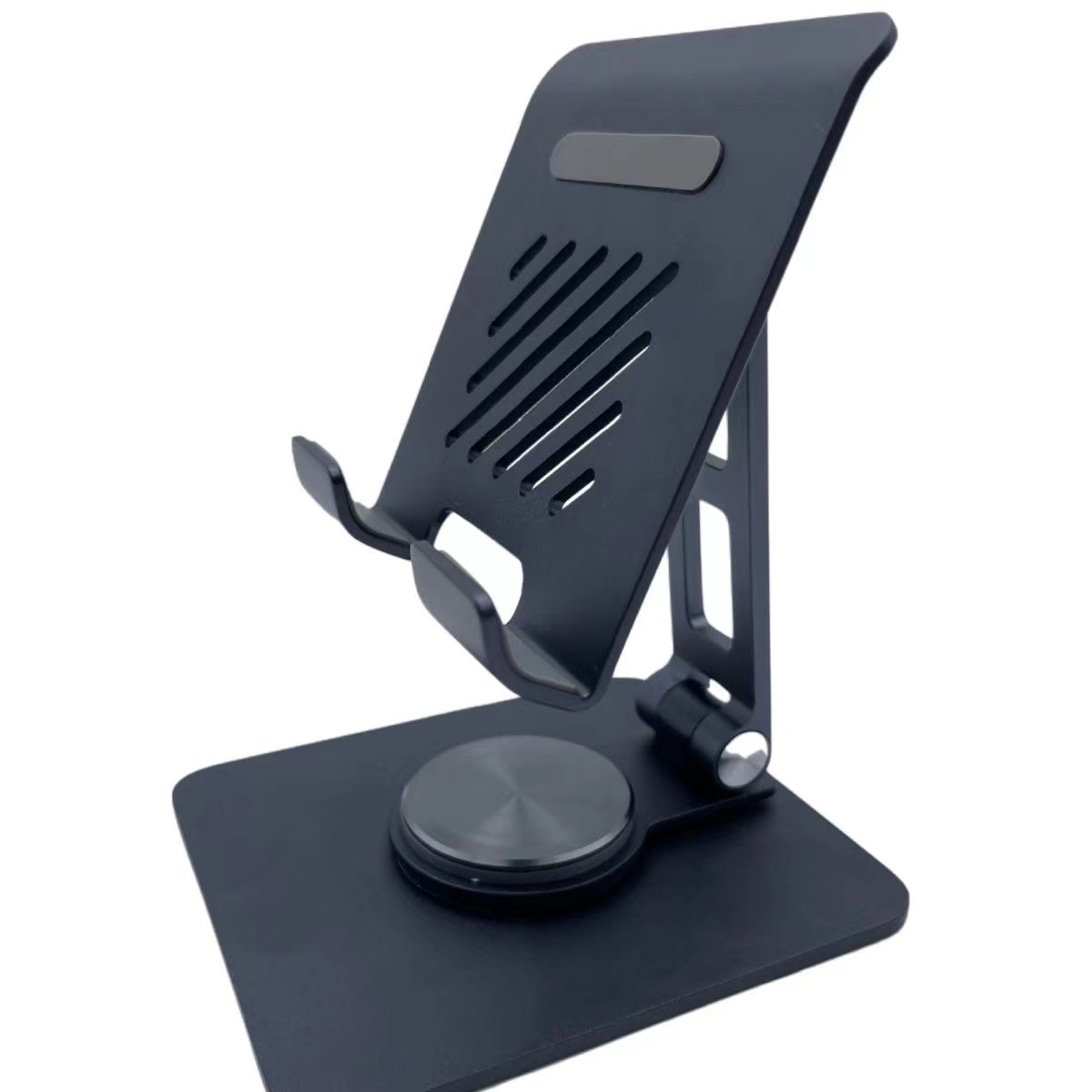 360° Rotating Tablet Stand Holder Adjustable with Rotating Base, Foldable Tablet Holder. 