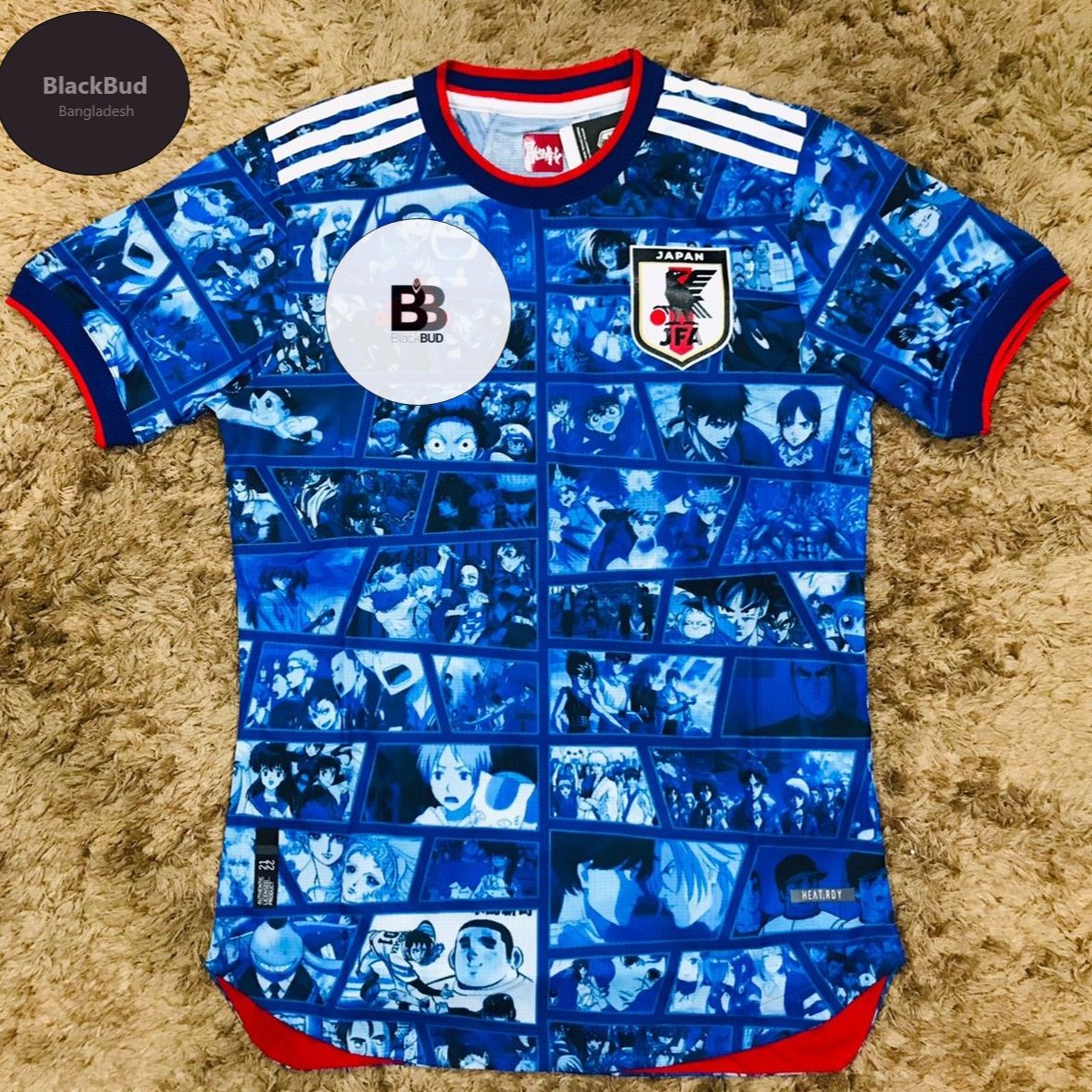 Which Anime Has Influenced The Japanese Team Jersey For FIFA World Cup 2022   First Curiosity
