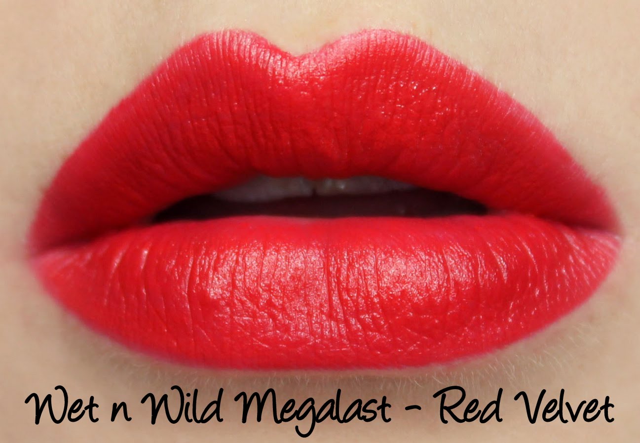 wet n wild megalast lipstick red velvet