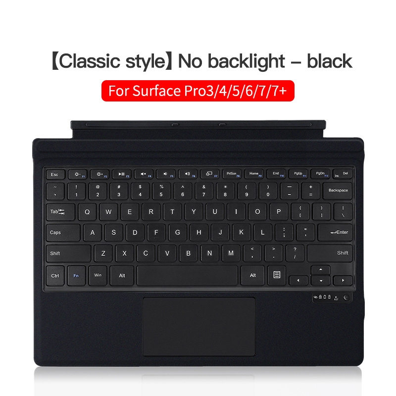 （COD)Magnetic Bluetooth Black Keyboard For Microsoft Surface Pro 3. 
