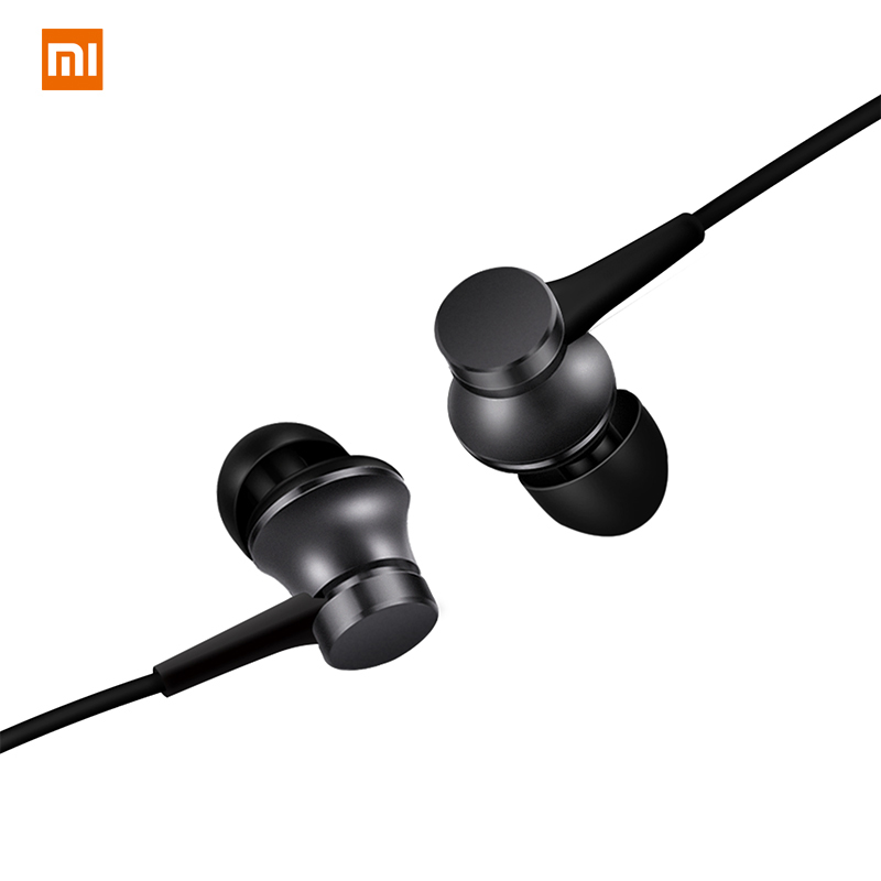 Original Xiaomi Earphone Half In-Ear Headset 3.5MM Wire control For Mi A3 CC9 CC9se Redmi Note 9 8 7 6A 5A 4X 5X samsung huawei. 