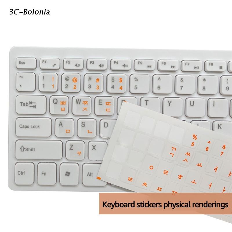 PC Korean Keyboard Stickers PC Keyboard Stickers Background Lettering for Computer. 