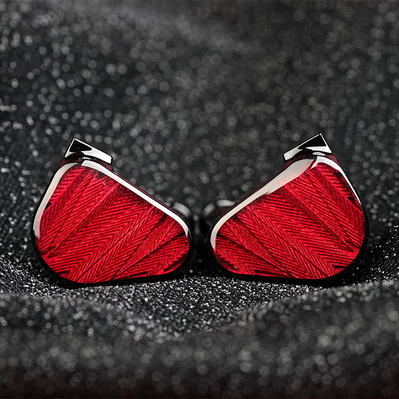TRUTHEAR x Crinacle ZERO:RED Dual Dynamic Drivers In Ear Headphone with 0.78 2Pin Cable. 