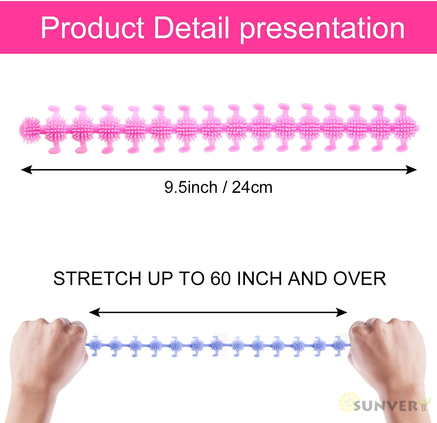 【happy one】Tangle Fidget Toys Stretchy Strings Worm monkey noodles Set Squishy jumbo Anti-Stress squeeze toy Autism. 