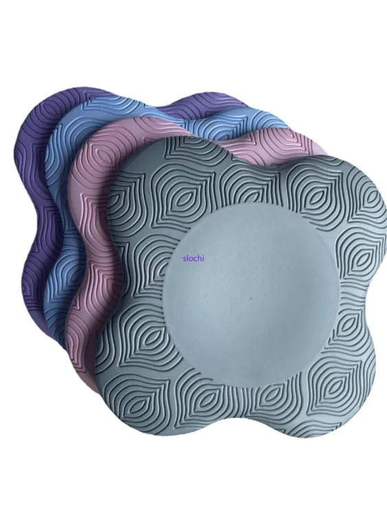 Slip Large TPE Solid Color Multi-color Yoga Protective Pad Knee