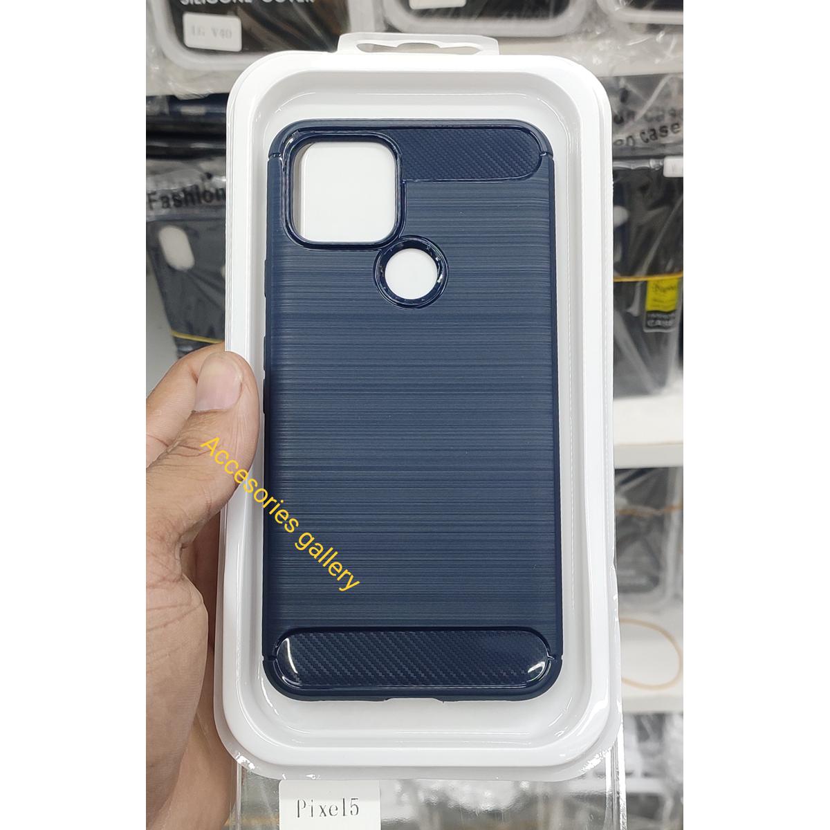 For Google Pixel 5 Spigen Rugged Armor soft Silicone Case