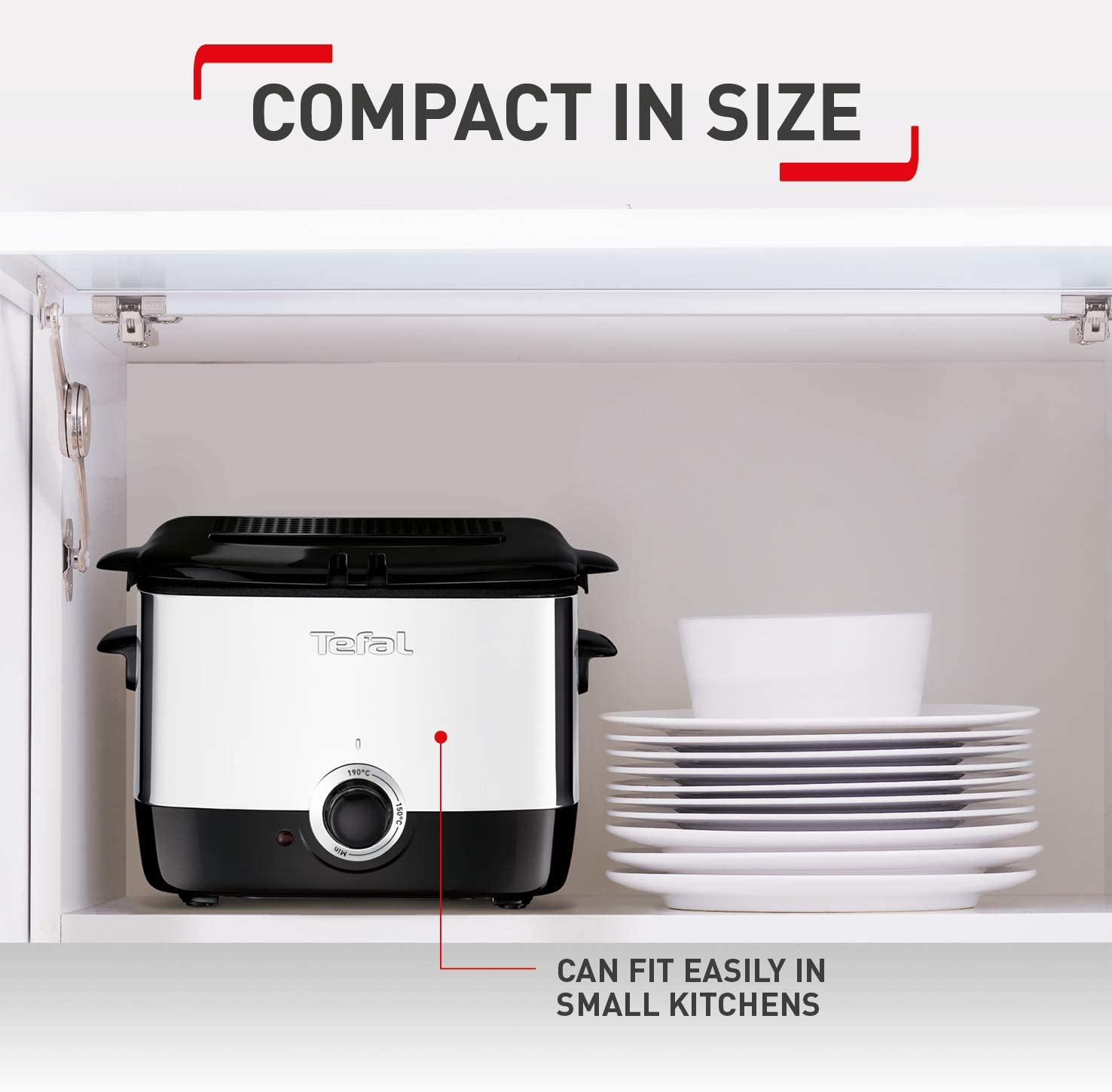 Tefal MiniFryer FF220040 Stainless Steel Deep Fryer