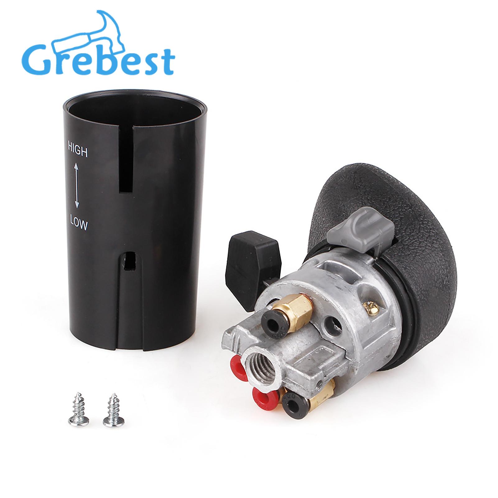 Grebest Gear Lever Easy to Install Shift Knob Air Speed Selector Valve 455-5005. 