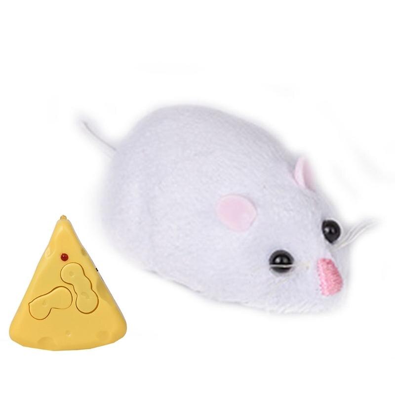 【happy one】Wireless Remote Control Mock Fake Rat Mouse Mice RC Prank Joke Scary Trick Toy for Cat Puppy DXAD. 