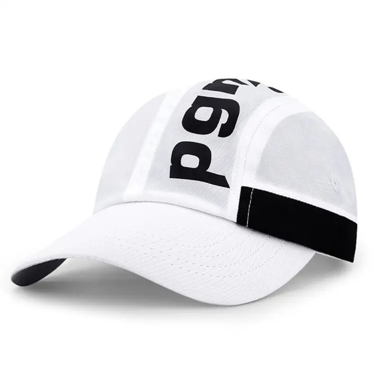 PGM Men's Golf Caps No Top Hats Sun Protection Shade Breathable