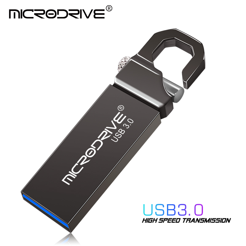 Black/Silver Usb 3.0 Pen Drive 32GB Usb Flash Drive Memory Stick Flash Disk 64GB 128GB Pendive Stick Storage Device. 