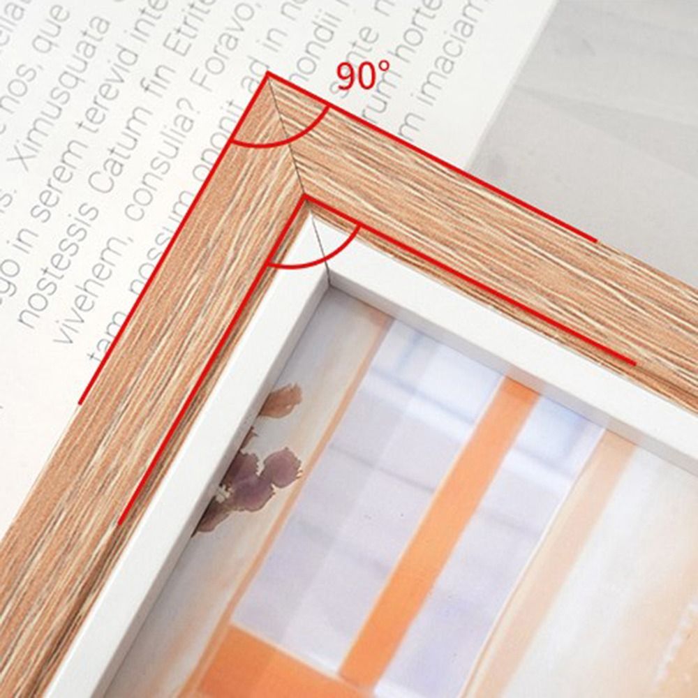 Creative Foldable Hinge Photo Frame Rectangular Double/Triple Combination Folding Frame Wooden 2/3/4/5 Linked.