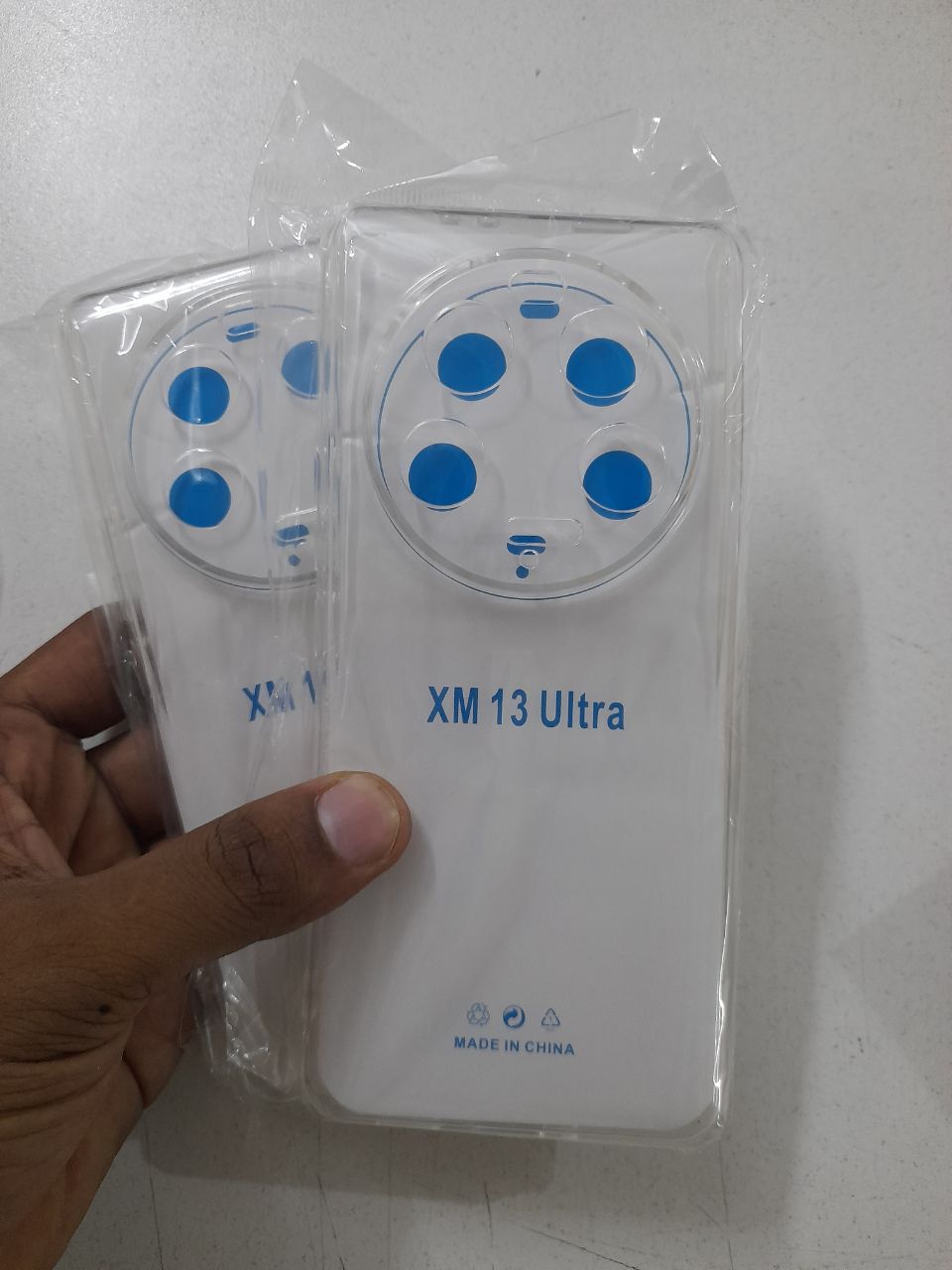 Xiaomi Mi 13 Ultra Comfortable Clear Transparent Soft TPU Back Case Cover. 
