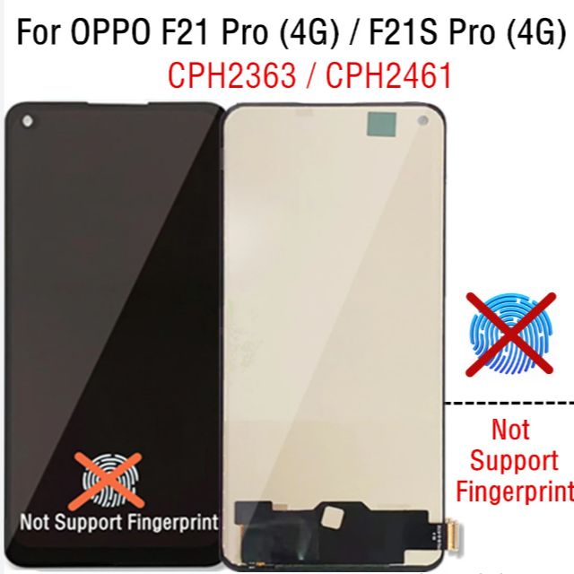 OPPO F21 Pro 4G CPH2363 / CPH2461 TFT LCD Display Touch Screen Assembly Replacement