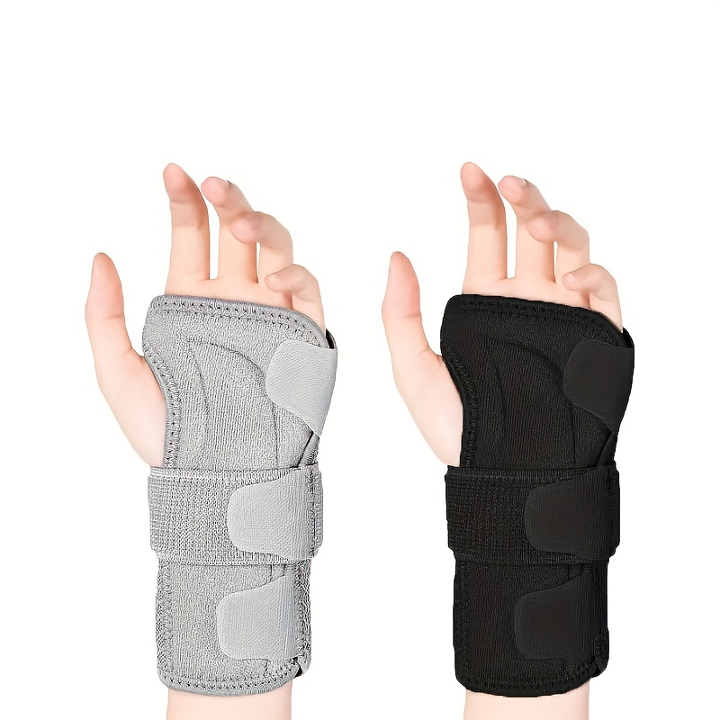 2pcs Breathable Thumb Compression Arthritis Gloves With Gel Thumb Injury Pads - Wrist Support Brace For Joint, Carpal Tunnel, Tendonitis, And Sprains. 