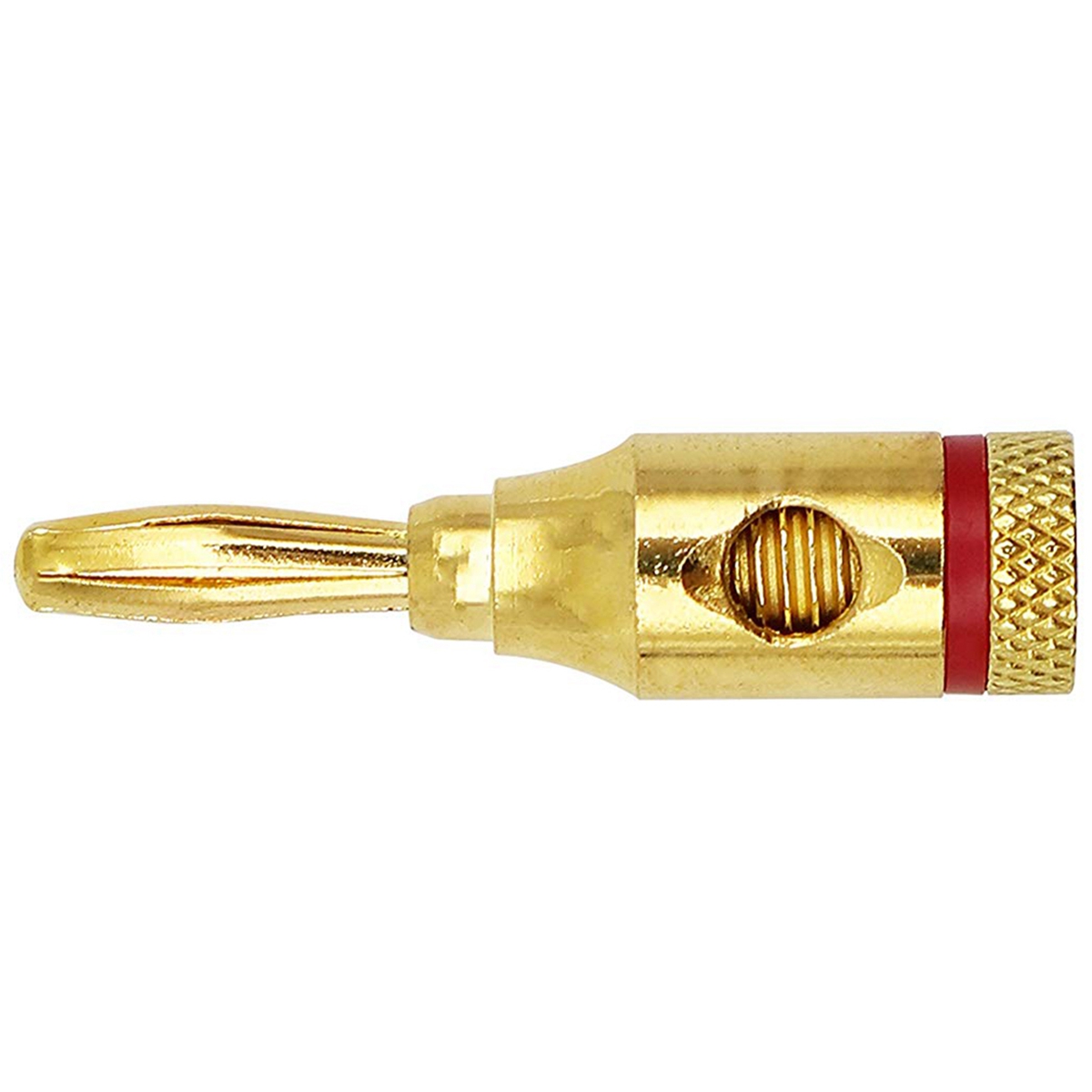 10-Pair 2mm Banana Plug Pin Screw Type, Audio Speaker Cable Connector & 5 Pairs Banana Plugs,Connectors, Open Screw Type