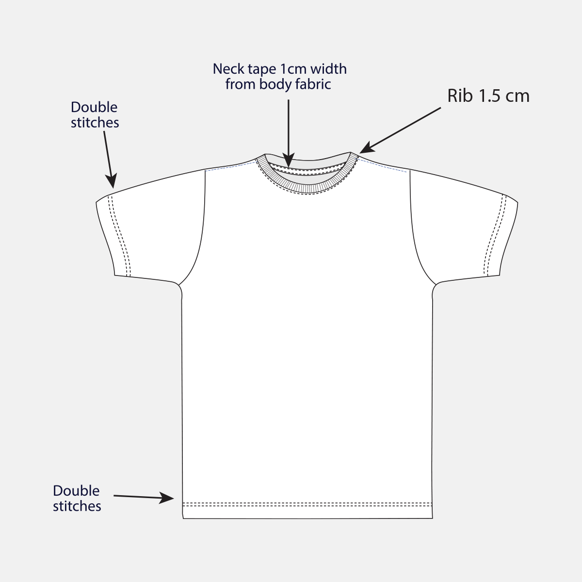 Hala Madrid - Round neck Premium T-shirt (100% Export quality cotton). 